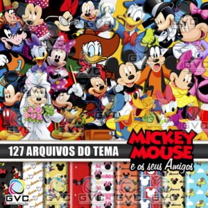 Kit Digital Turma Mickey