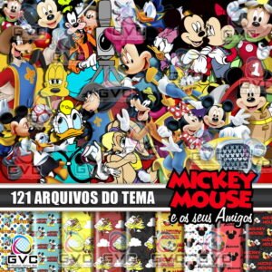 Kit Digital Turma Mickey