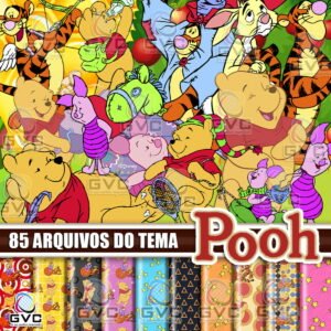 Kit Digital Ursinho Pooh