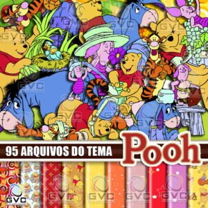 Kit Digital Ursinho Pooh