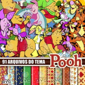 Kit Digital Ursinho Pooh