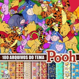 Kit Digital Ursinho Pooh