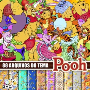 Kit Digital Ursinho Pooh