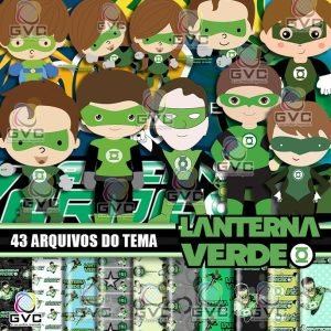 Kit Digital Lanterna Verde Cute