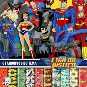 Kit Digital Liga da Justiça