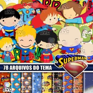 Kit Digital Superman Cute