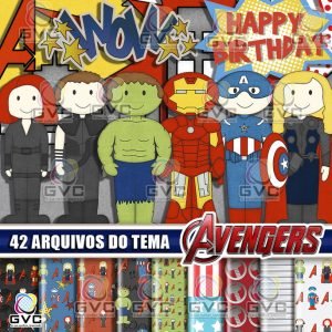Kit Digital Vingadores