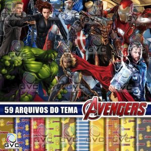 Kit Digital Vingadores
