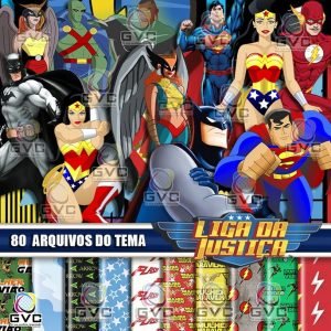 Kit Digital Liga da Justiça
