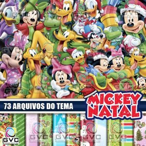 Kit Digital Mickey Natal