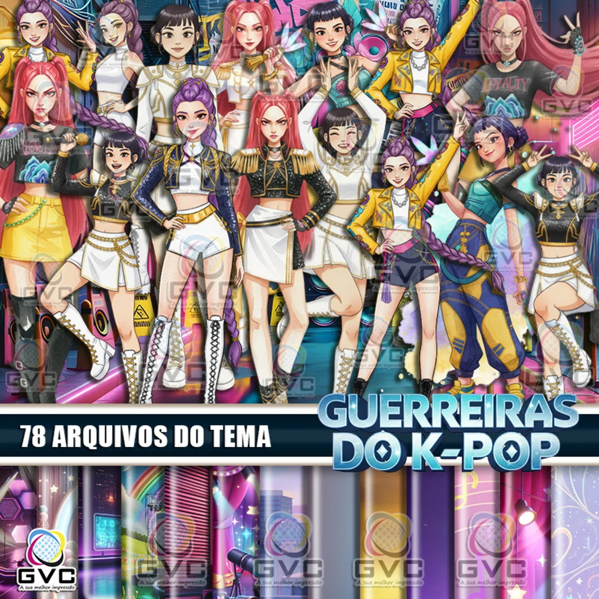 Kit Digital Guerreiras do K-pop