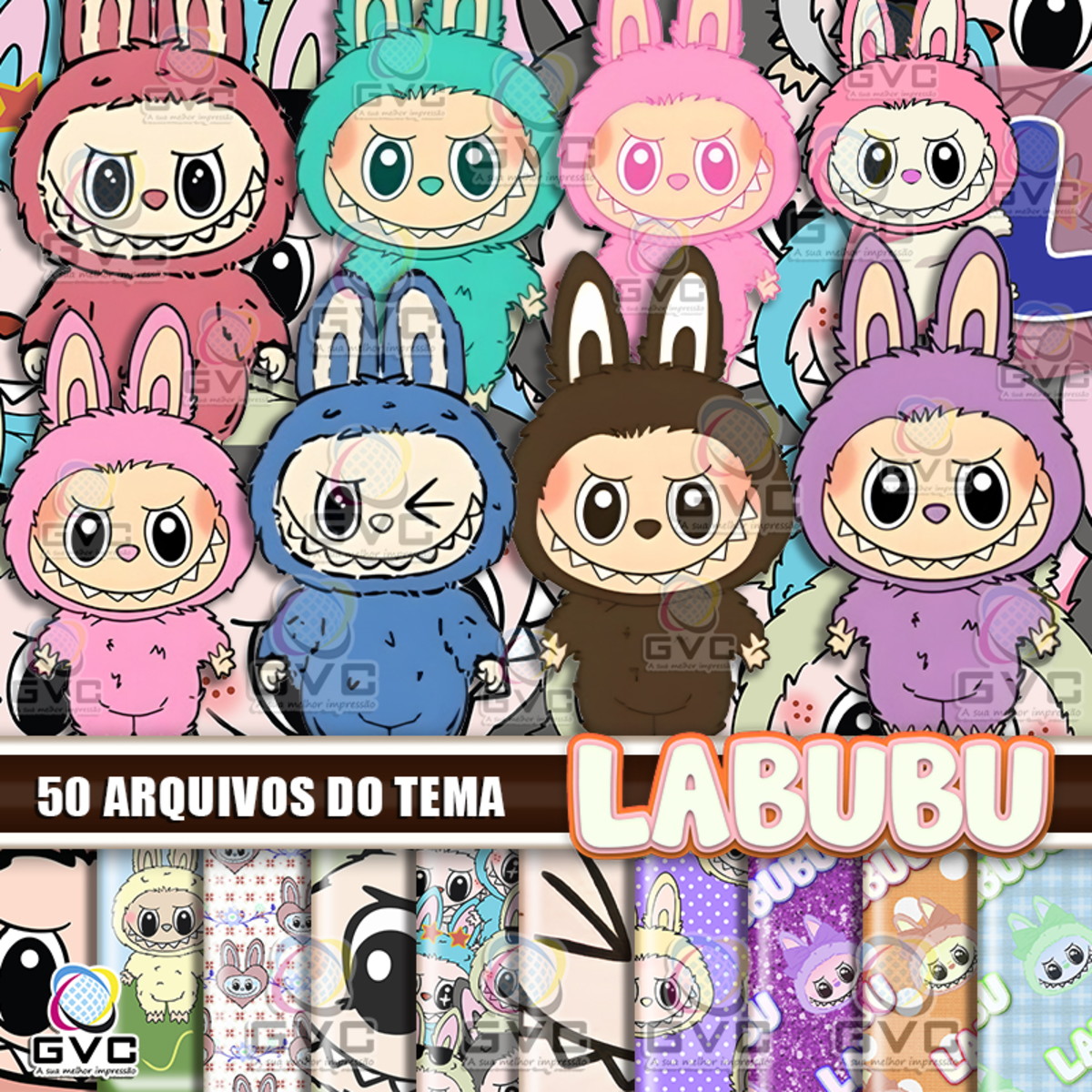 Kit Digital Labubu