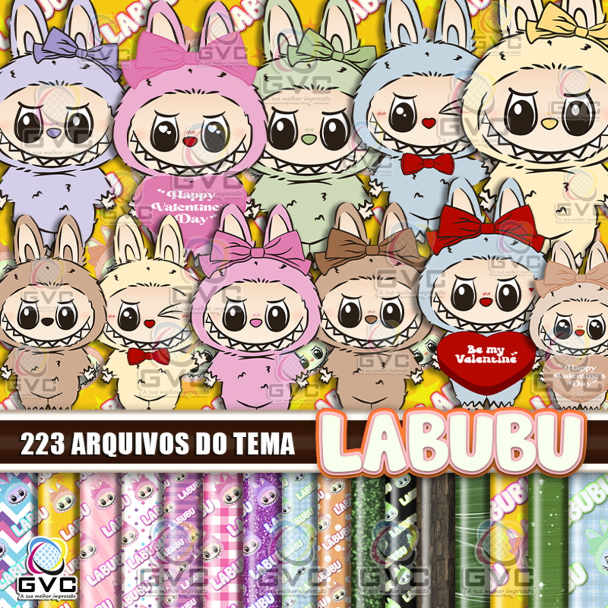 Kit Digital Labubu