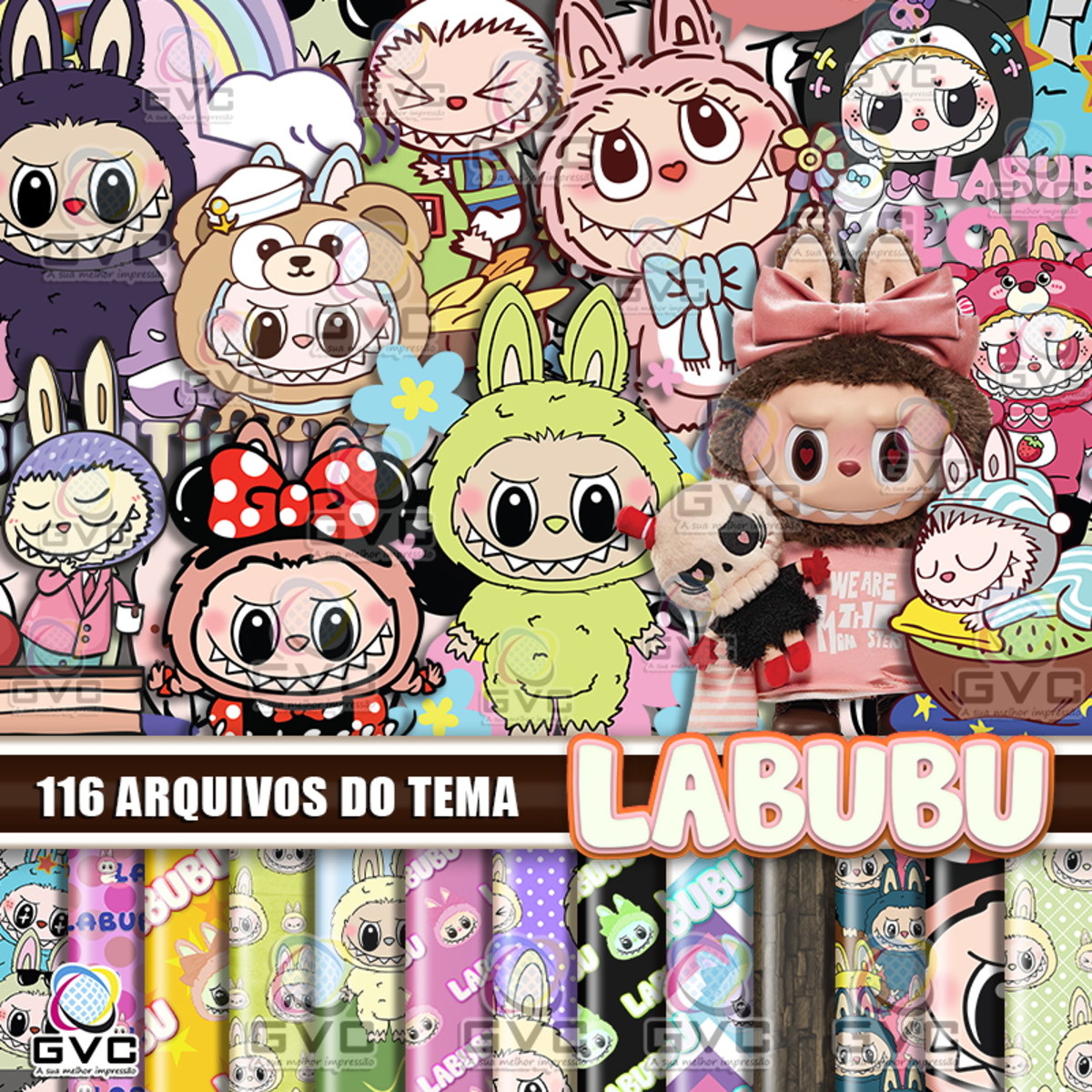 Kit Digital Labubu