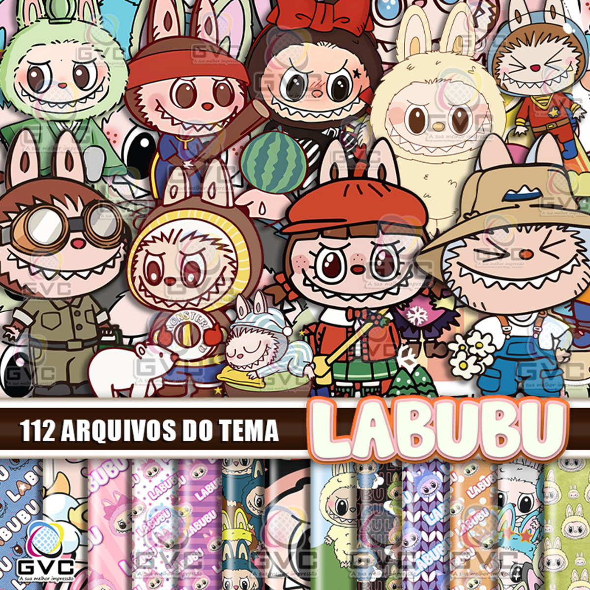 Kit Digital Labubu