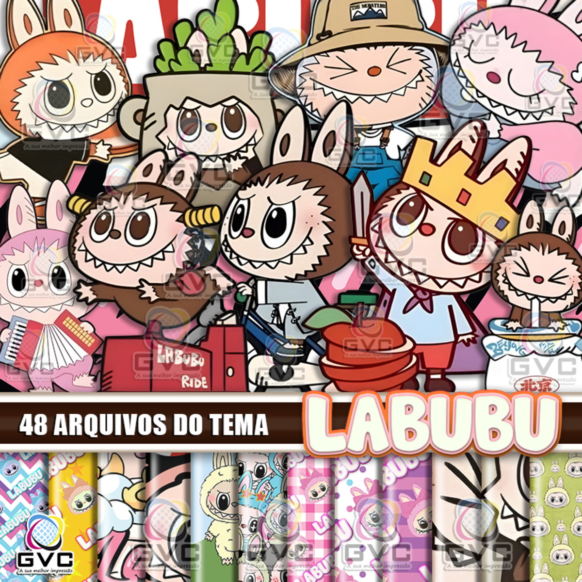 Kit Digital Labubu