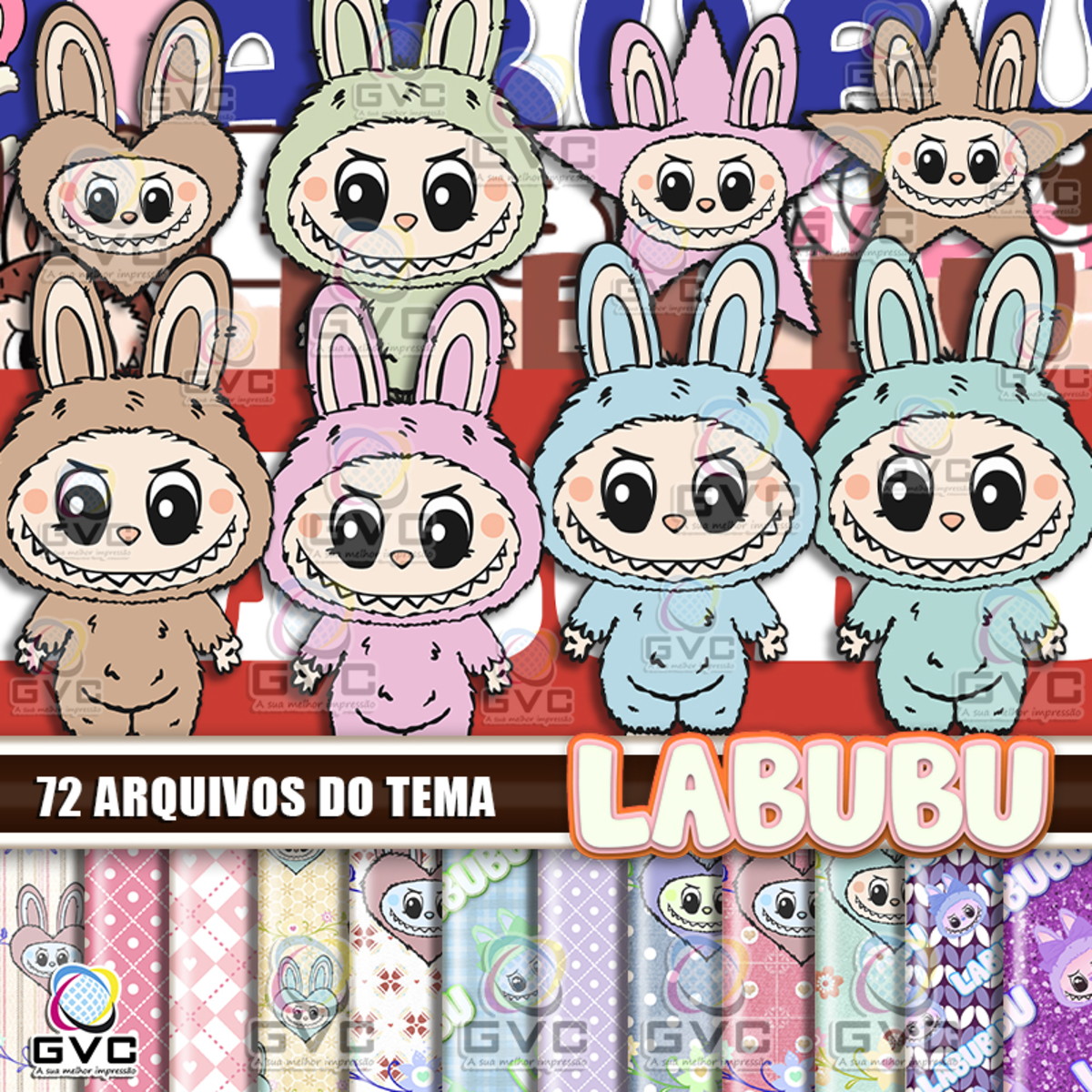 Kit Digital Labubu