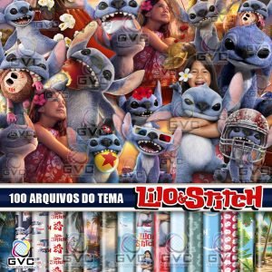 Kit Digital Lilo e Stitch Filme