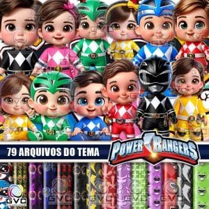 Kit Digital POWER RANGERS BABY